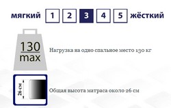 Матрац WELLFIT FLEX 