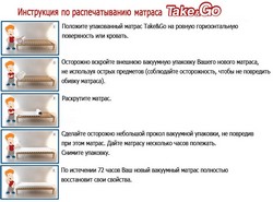 Матрац LATEX ROLL